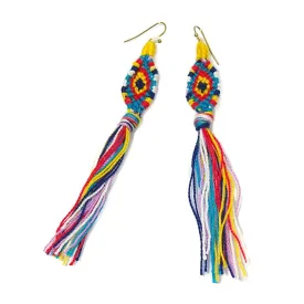 Hilltribe Crocheted Earrings, N